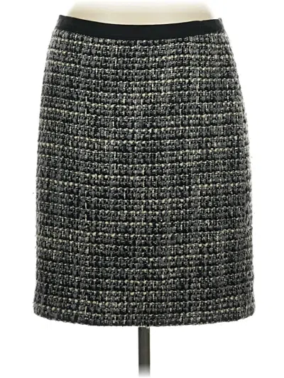 Pre-owned Jcrew Formal Skirt In Gray