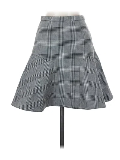 Pre-owned Jcrew Formal Skirt In Gray