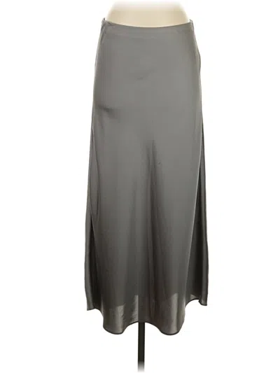 Pre-owned Jcrew Formal Skirt In Gray