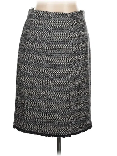 Pre-owned Jcrew Formal Skirt In Gray