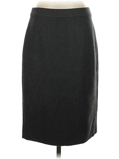 Pre-owned Jcrew Formal Skirt In Gray