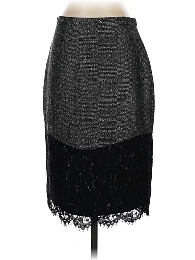 Pre-owned Jcrew Formal Skirt In Gray