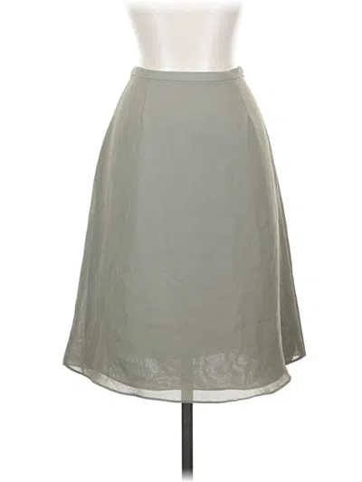 Pre-owned Jcrew Formal Skirt In Gray