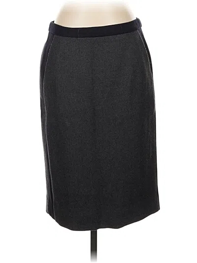 Pre-owned Jcrew Formal Skirt In Gray