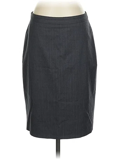 Pre-owned Jcrew Formal Skirt In Gray