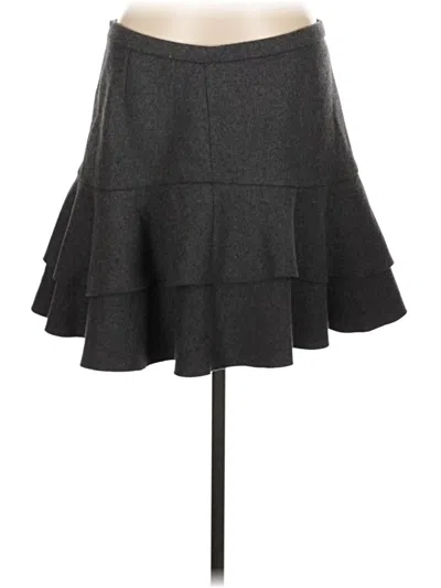 Pre-owned Jcrew Formal Skirt In Gray