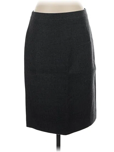 Pre-owned Jcrew Formal Skirt In Gray