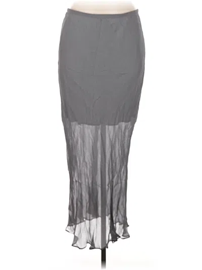 Jcrew Formal Skirt In Gray