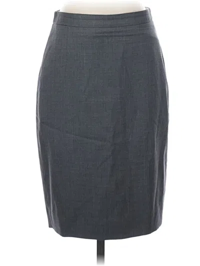 Pre-owned Jcrew Formal Skirt In Gray