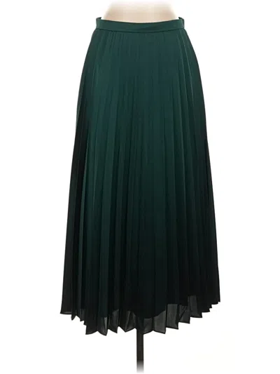 Pre-owned Jcrew Formal Skirt In Green