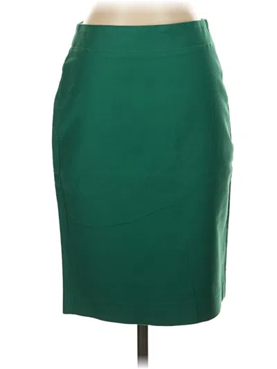 Pre-owned Jcrew Formal Skirt In Green