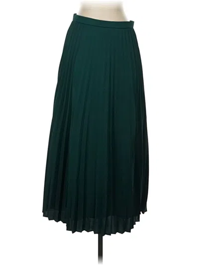 Pre-owned Jcrew Formal Skirt In Green