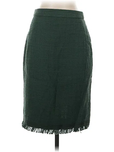 Jcrew Formal Skirt In Green