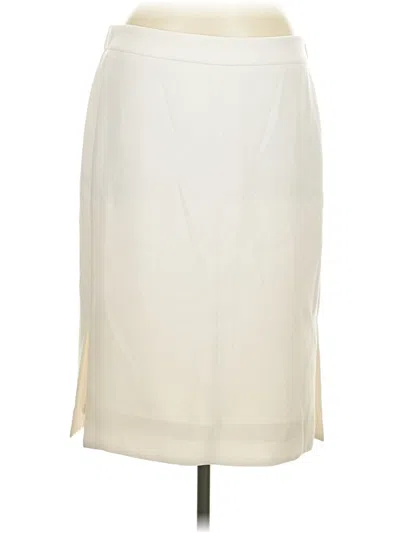 Pre-owned Jcrew Formal Skirt In Ivory