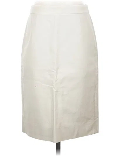 Pre-owned Jcrew Formal Skirt In Ivory