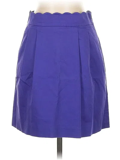 Pre-owned Jcrew Formal Skirt In Purple