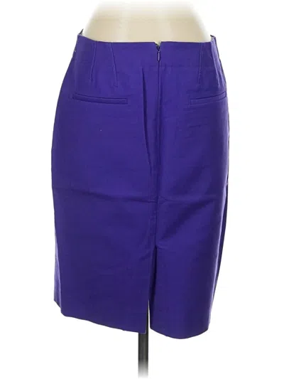 Pre-owned Jcrew Formal Skirt In Purple