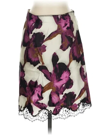 Pre-owned Jcrew Formal Skirt In Purple