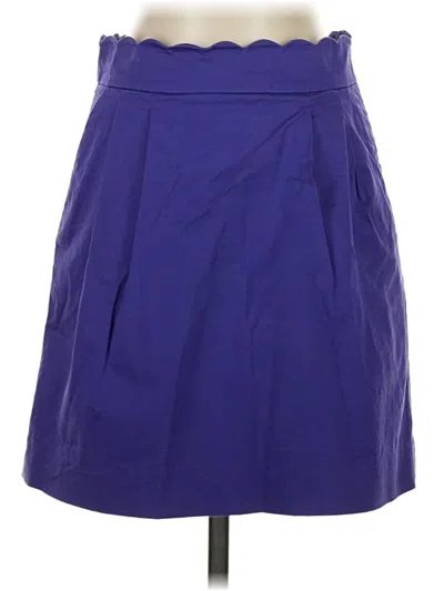 Pre-owned Jcrew Formal Skirt In Purple