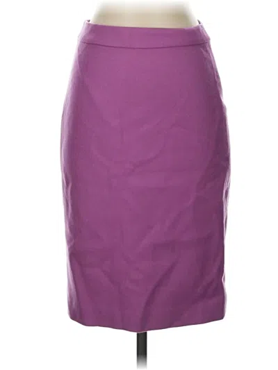 Pre-owned Jcrew Formal Skirt In Purple