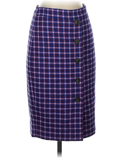 Pre-owned Jcrew Formal Skirt In Purple