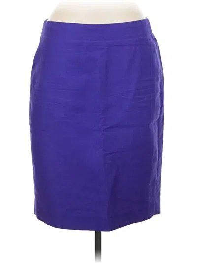Pre-owned Jcrew Formal Skirt In Purple