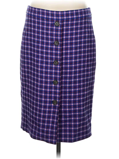 Pre-owned Jcrew Formal Skirt In Purple