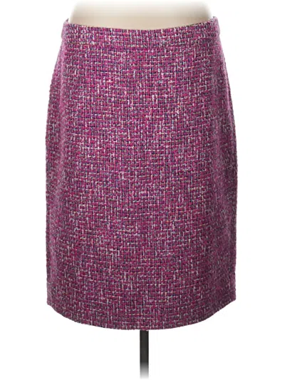 Pre-owned Jcrew Formal Skirt In Purple