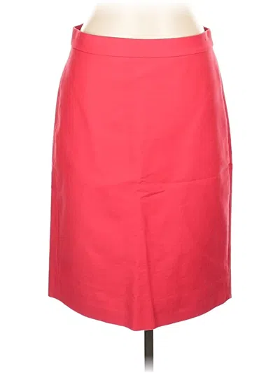 Pre-owned Jcrew Formal Skirt In Red