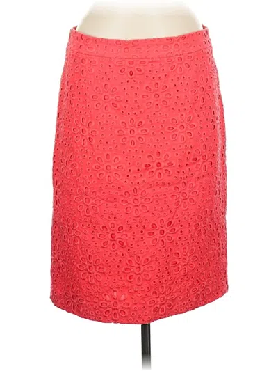 Pre-owned Jcrew Formal Skirt In Red