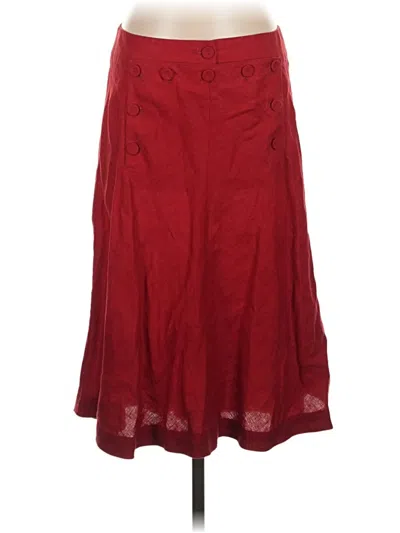 Pre-owned Jcrew Formal Skirt In Red