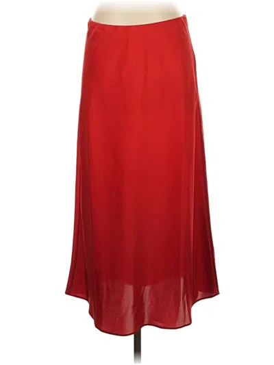 Pre-owned Jcrew Formal Skirt In Red