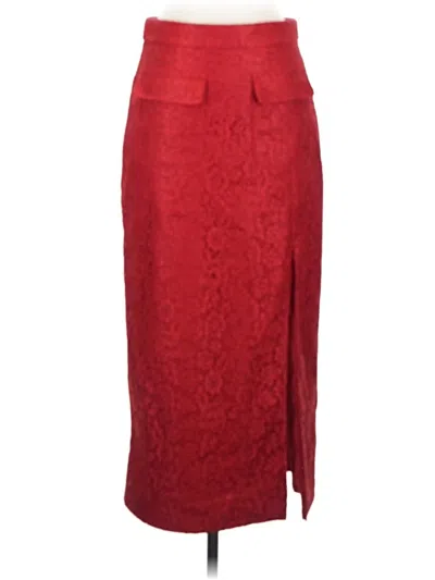 Jcrew Formal Skirt In Red