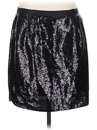 Pre-owned Jcrew Formal Skirt In Silver