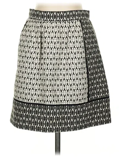 Pre-owned Jcrew Formal Skirt In Silver