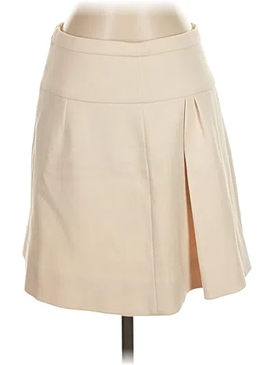 Pre-owned Jcrew Formal Skirt In Tan