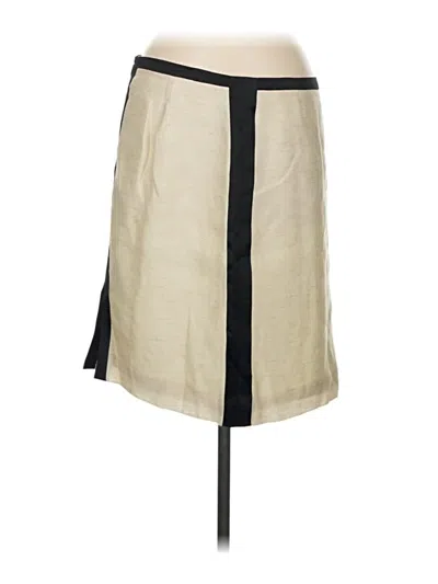 Pre-owned Jcrew Formal Skirt In Tan