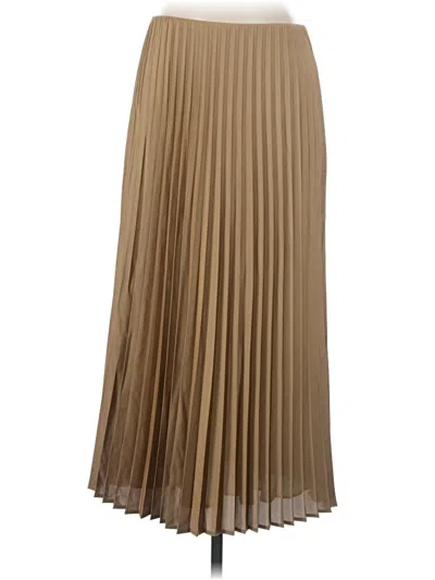 Pre-owned Jcrew Formal Skirt In Tan