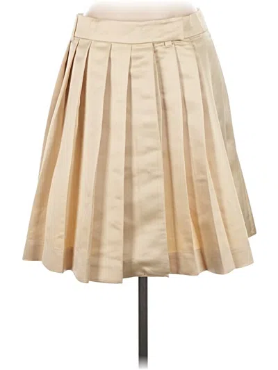 Pre-owned Jcrew Formal Skirt In Tan