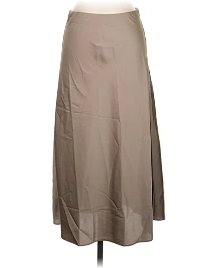 Pre-owned Jcrew Formal Skirt In Tan