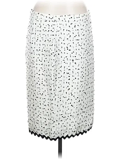 Jcrew Formal Skirt In White