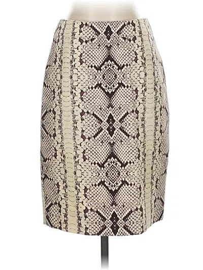Pre-owned Jcrew Formal Skirt In White