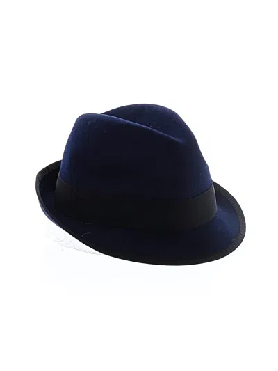 Pre-owned Jcrew Hat In Blue
