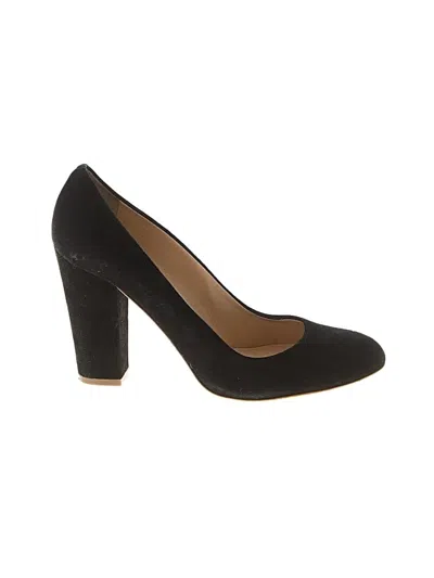 Pre-owned Jcrew Heels In Black