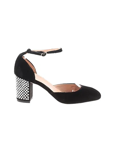 Pre-owned Jcrew Heels In Black
