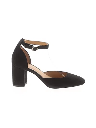 Pre-owned Jcrew Heels In Black