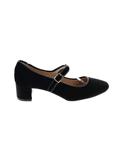 Pre-owned Jcrew Heels In Black