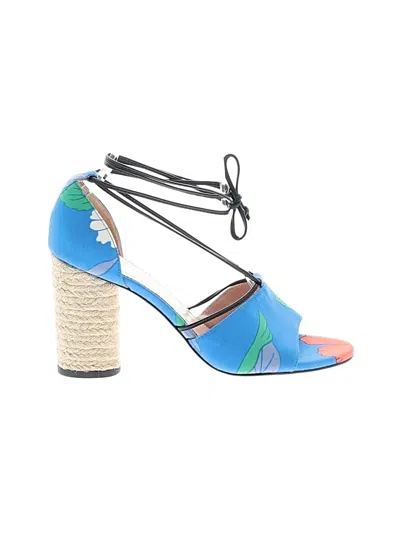 Pre-owned Jcrew Heels In Blue