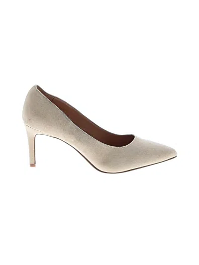 Pre-owned Jcrew Heels In Brown