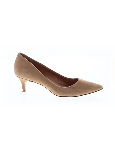 Pre-owned Jcrew Heels In Brown
